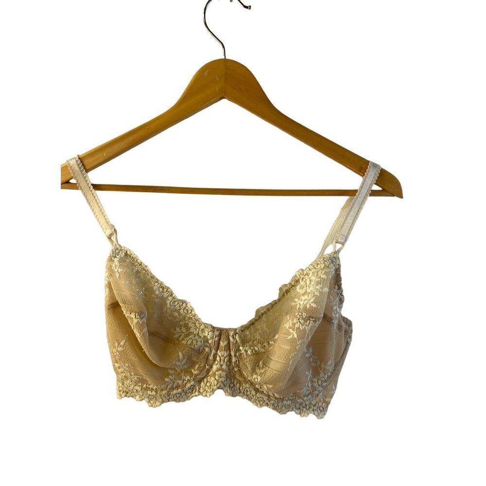 Wacoal 34dd bra beige‎ lace